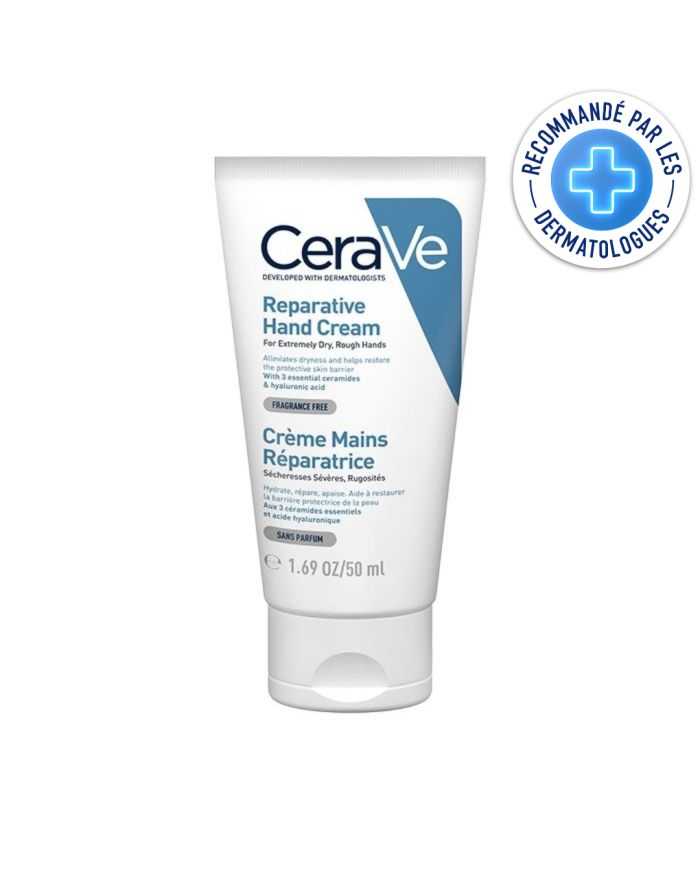 Cerave Creme Reparatrice Mains Seches et Abimees 50ml
