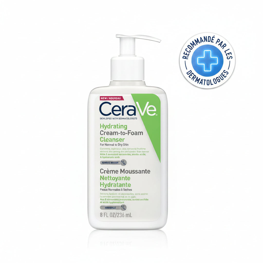 CeraVe Crème Moussante Nettoyante Hydratante 236ml