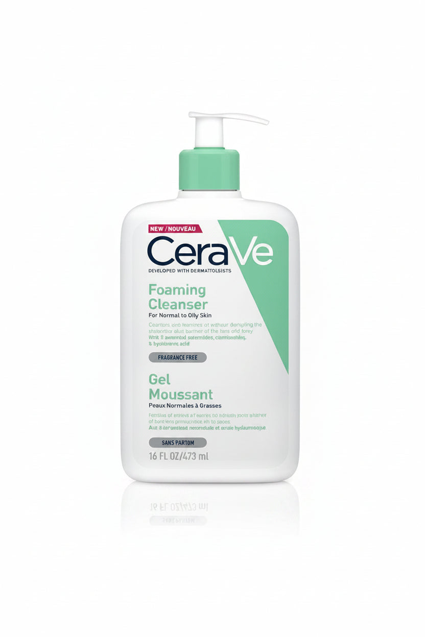 CeraVe Gel Moussant Peaux Normales à Grasses 473ml