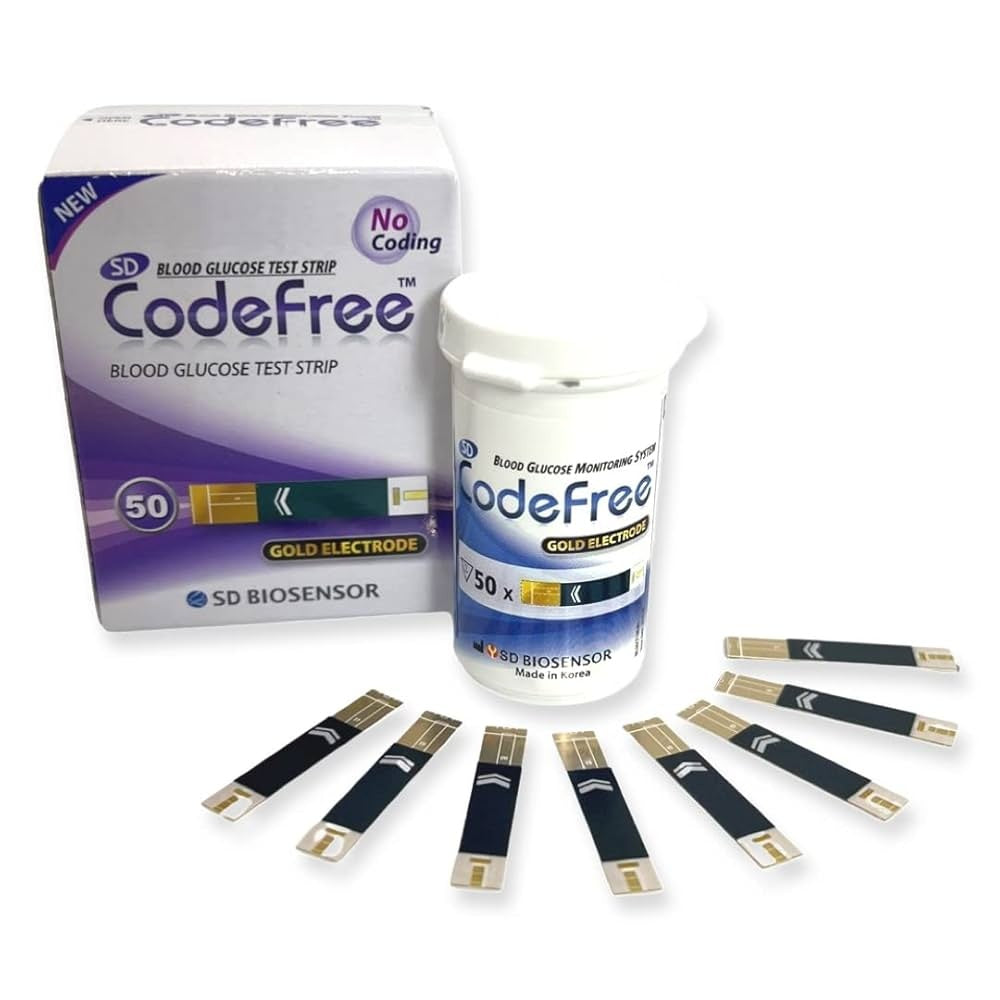 CodeFree bandelettes de glycémie boîte de 50