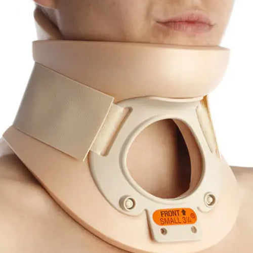 Collier cervical Philadelphia rigide en deux parties avec ouverture frontale