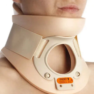 Collier cervical Philadelphia rigide en deux parties avec ouverture frontale