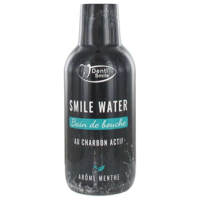 Denti Smile Smile Water bain de bouche au charbon actif arôme menthe 300 ml