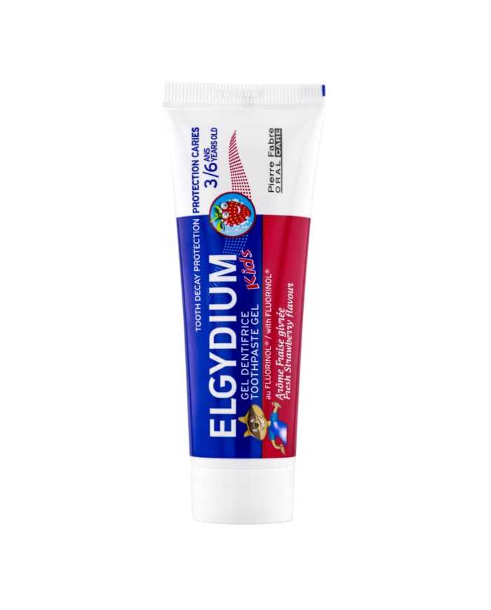 Elgydium Dentifrice Kids 3-6 Ans Goût Fraise