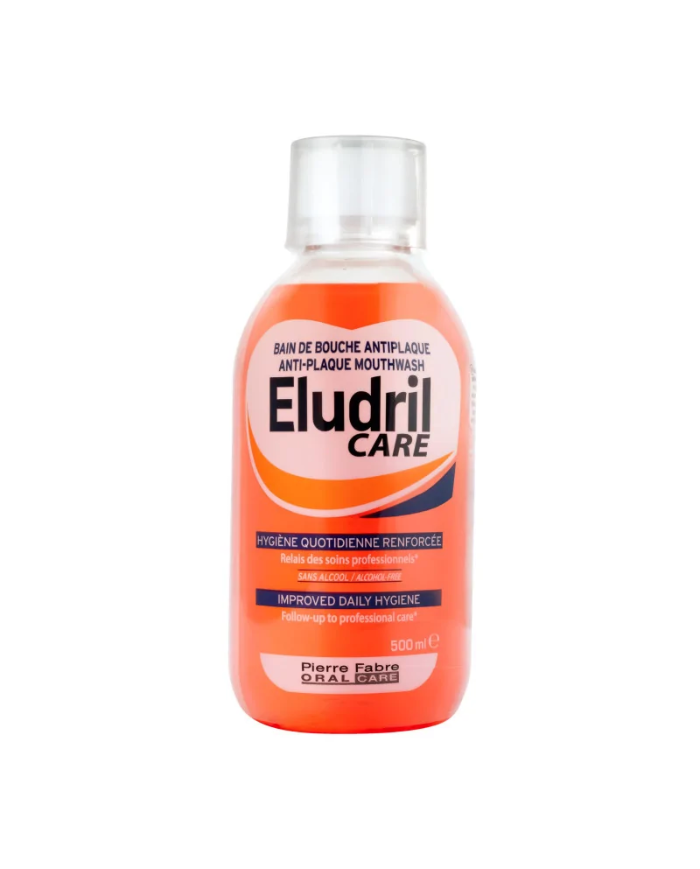 Eludril Care Bain de Bouche Anti-Plaque 500ml