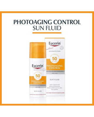 Eucerin Sun Fluide Photoaging Control Anti-Âge SPF50+ 50ml