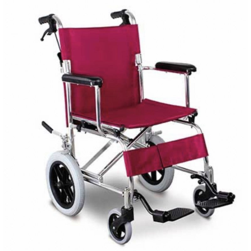 Fauteuil roulant pliable en aluminium Foshan FS805LABJ-46 à petites roues arrière