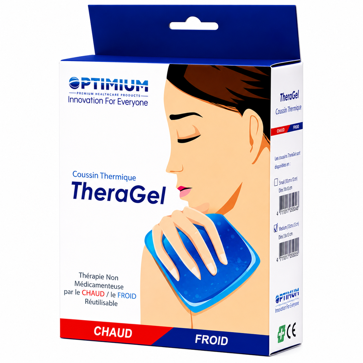 Poche de gel chaud froid TheraGel / OPTIMIUM PRO