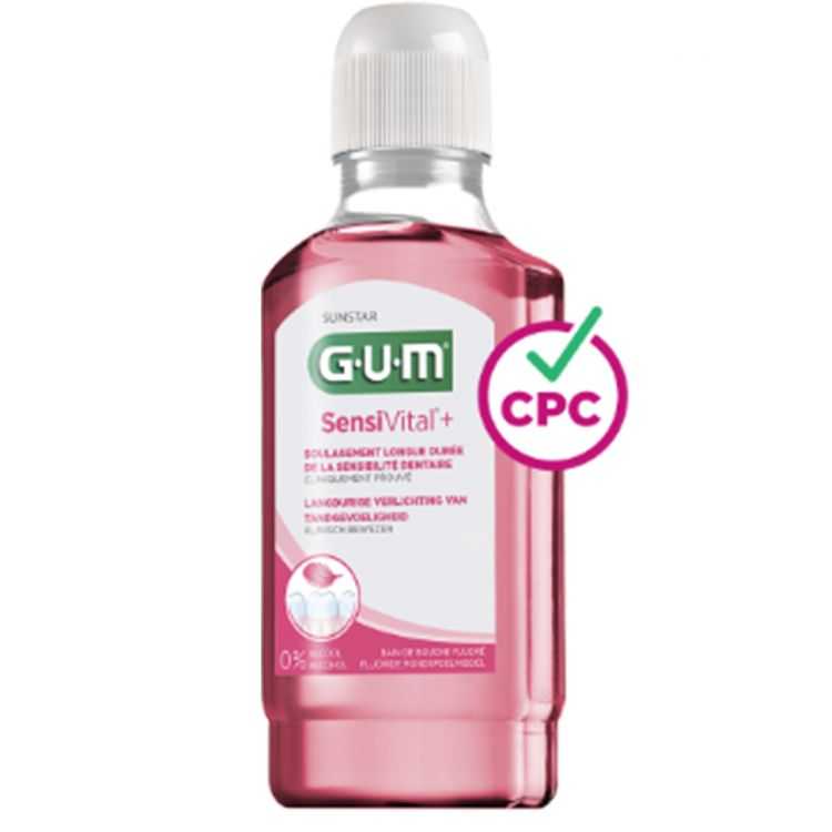Gum Bain de Bouche Sensivital+ 300ml