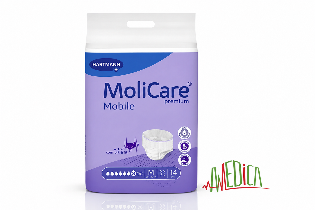 HARTMANN MoliCare Premium Mobile 8G taille M 80–120 cm – paquet de 14