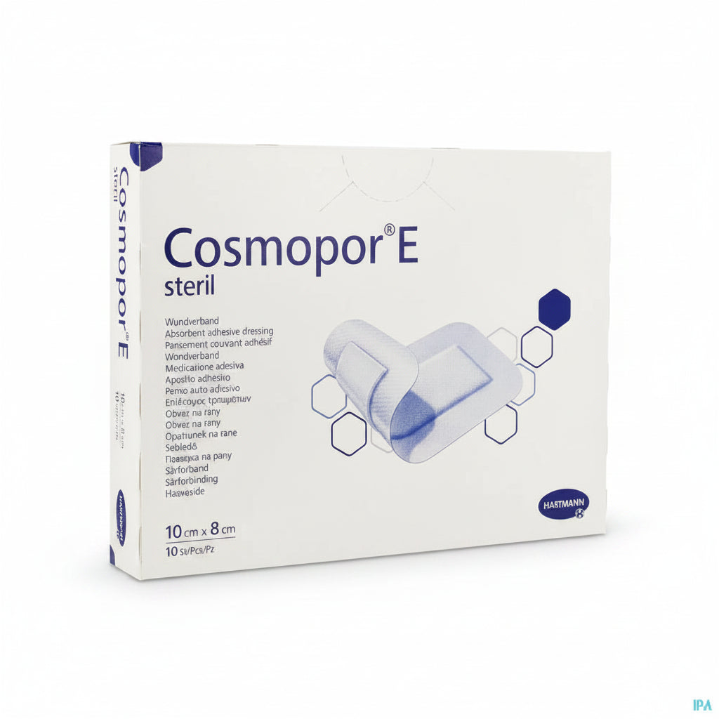 Hartmann Cosmopor E Pansement Adhésif 10 X 8 Cm 25 Unités