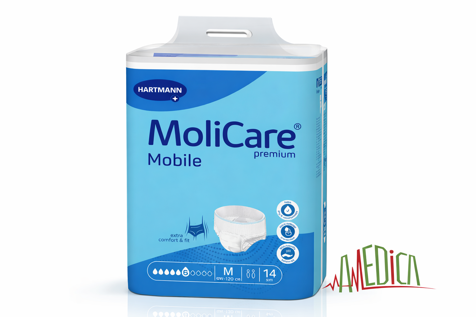 Hartmann MoliCare Premium Mobile 6G Medium – 14 Culottes