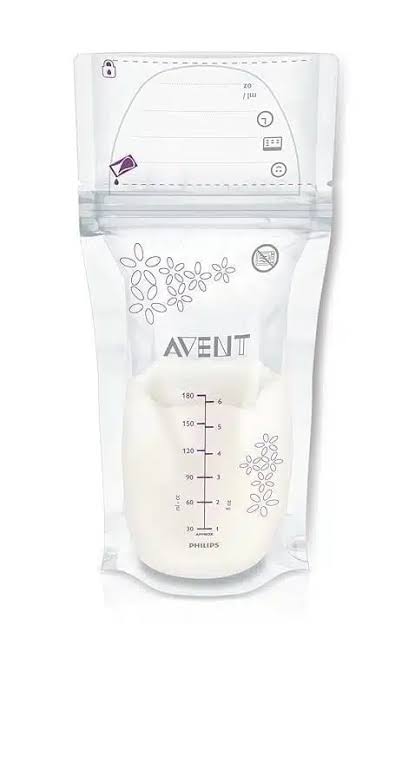 AVENT Sachets de conservation pour le lait maternel 180 ml – X25