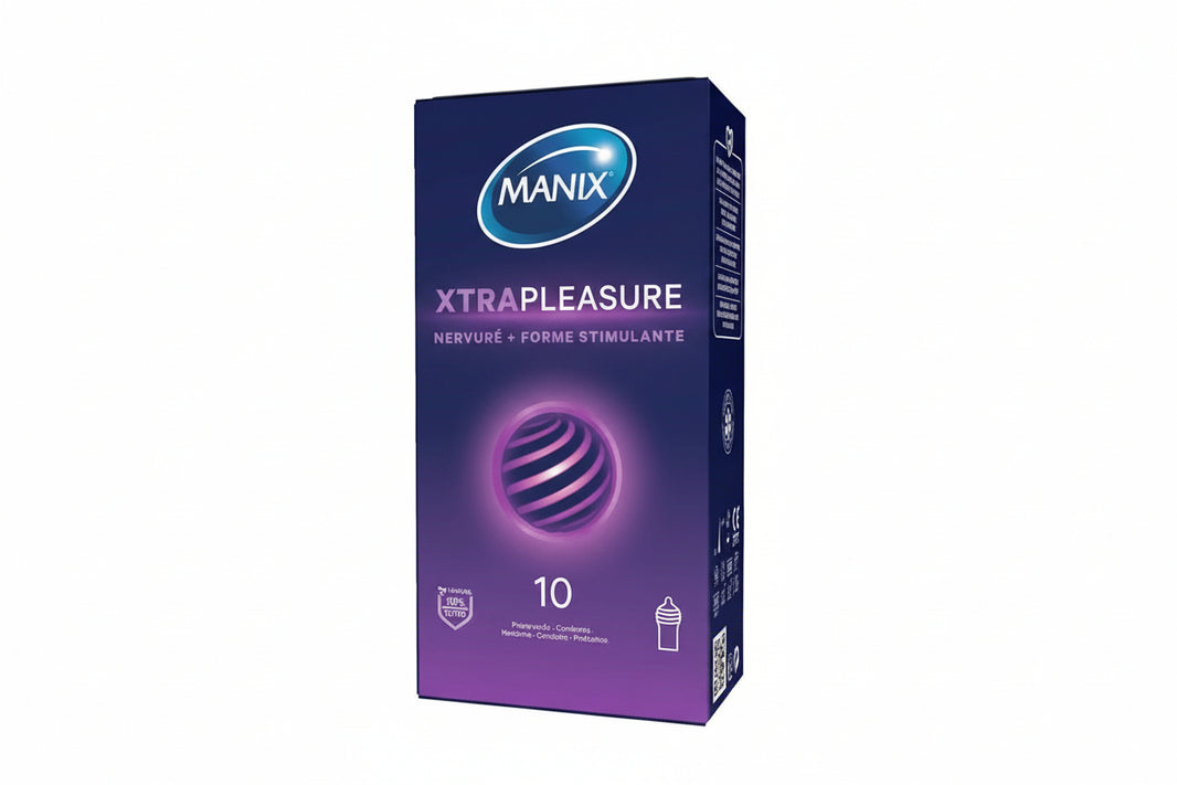 Préservatifs Manix XtraPleasure, boîte de 10 – Mamedica
