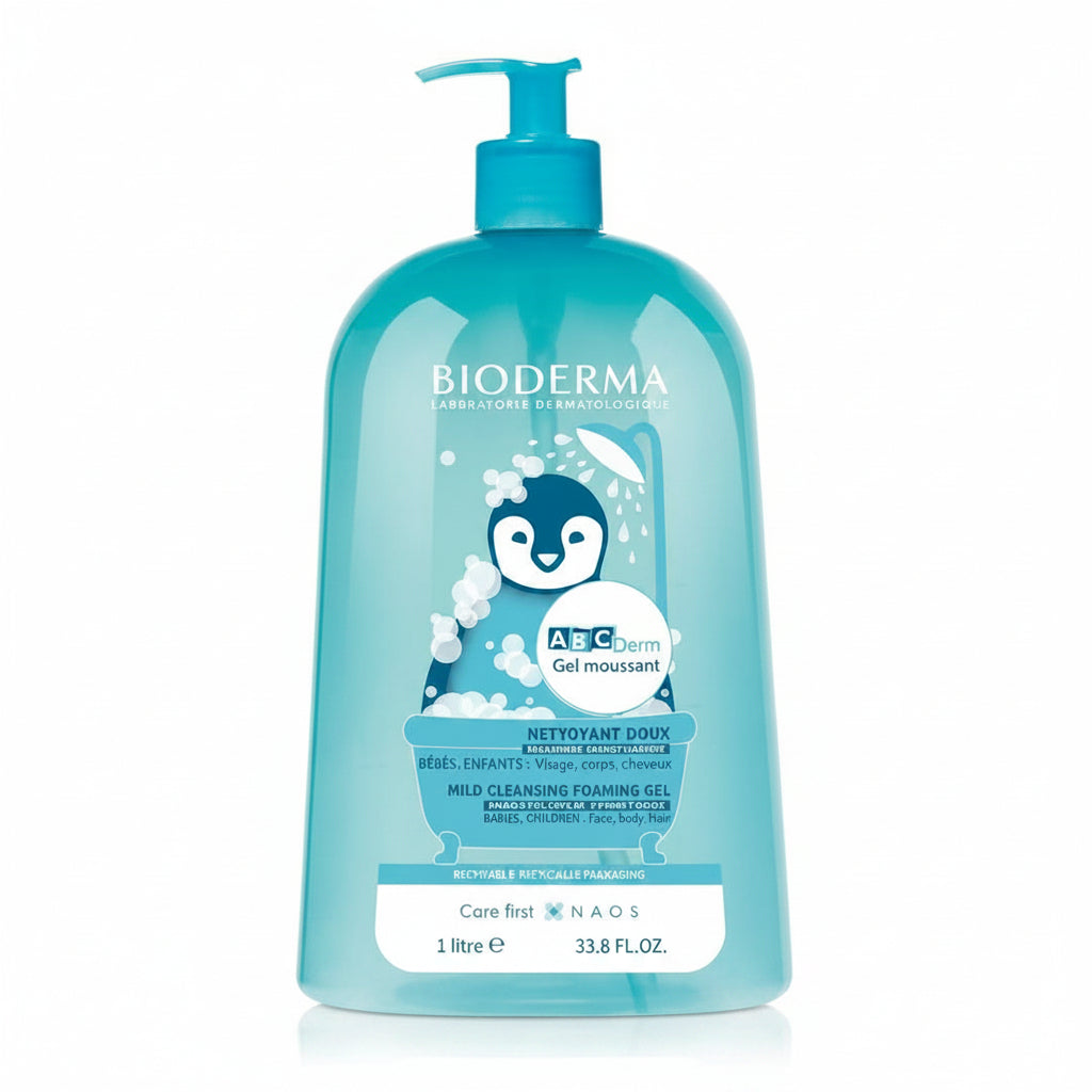 Bioderma ABCDerm Gel Moussant Doux 1L