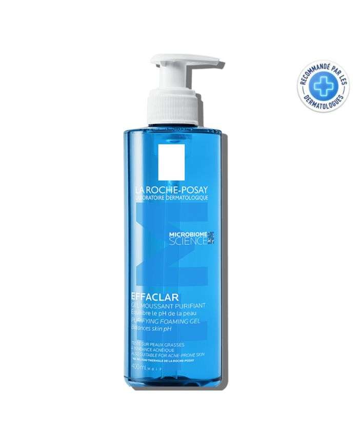 La Roche-Posay Effaclar Gel Moussant Purifiant Peaux Sensibles Grasses 400ml