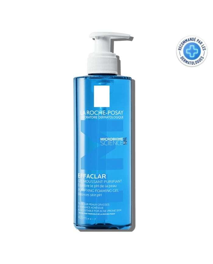 La Roche-Posay Effaclar Gel Moussant Purifiant Peaux Sensibles Grasses 400ml
