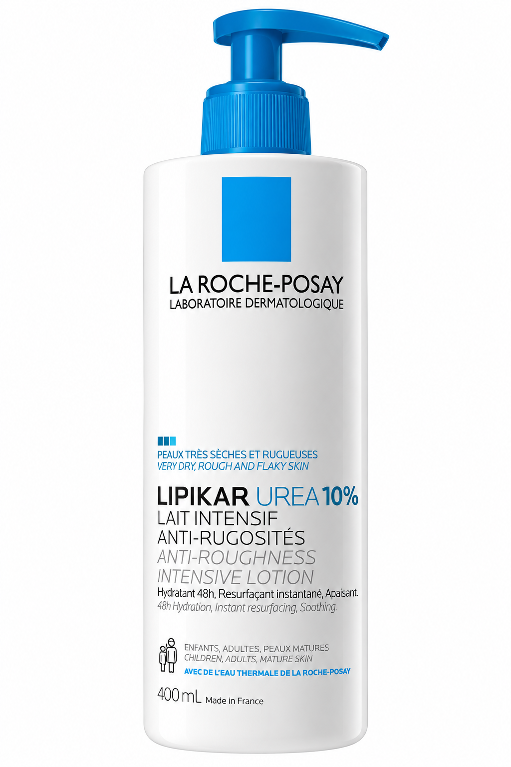 La Roche-Posay Lipikar Urea 10 % lait intensif anti-rugosités 400 ml