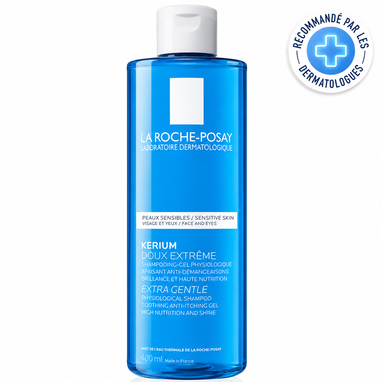 LA ROCHE POSAY KERIUM DOUX EXTREME SHAMPOOING GEL PHYSIOLOGIQUE 400 ML