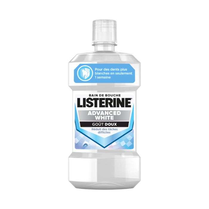 Listerine Advanced White goût doux sans alcool 250 ml