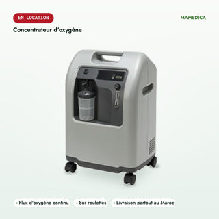 Location concentrateur d'oxygène – Mamedica