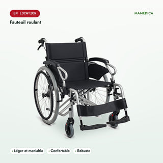 Location fauteuil roulant – Mamedica