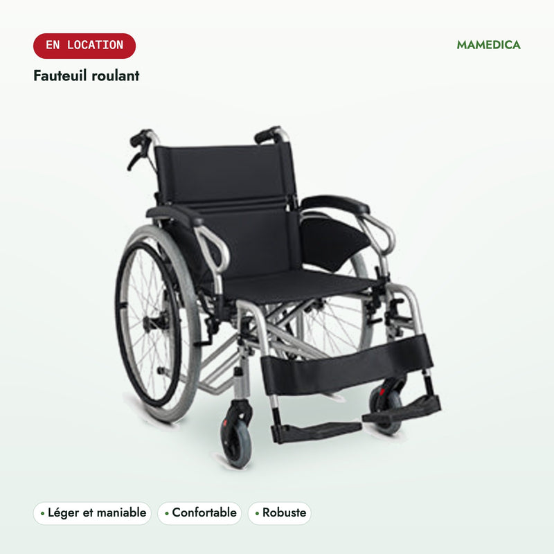 Location fauteuil roulant à Rabat - Mamedica