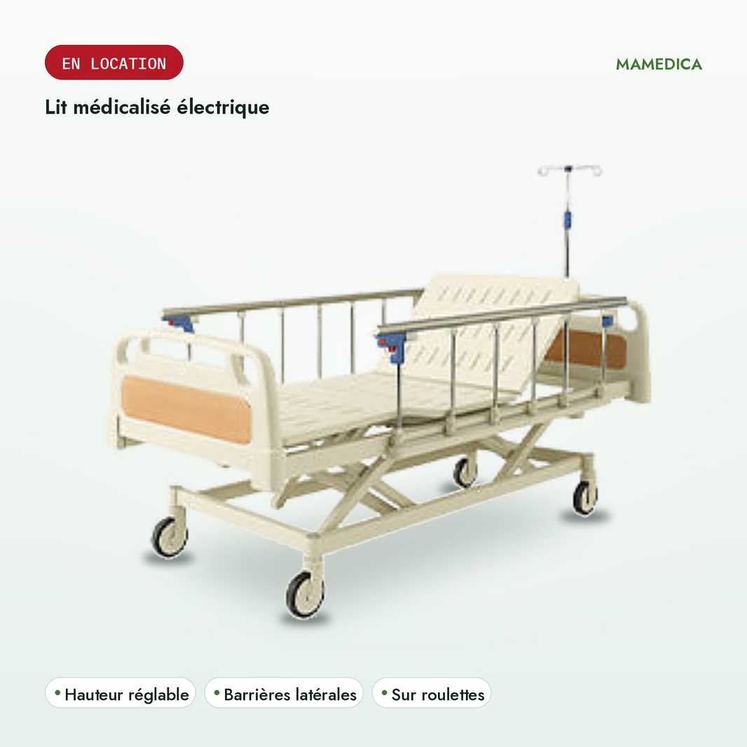 Location lit médicalisé électrique – Mamedica