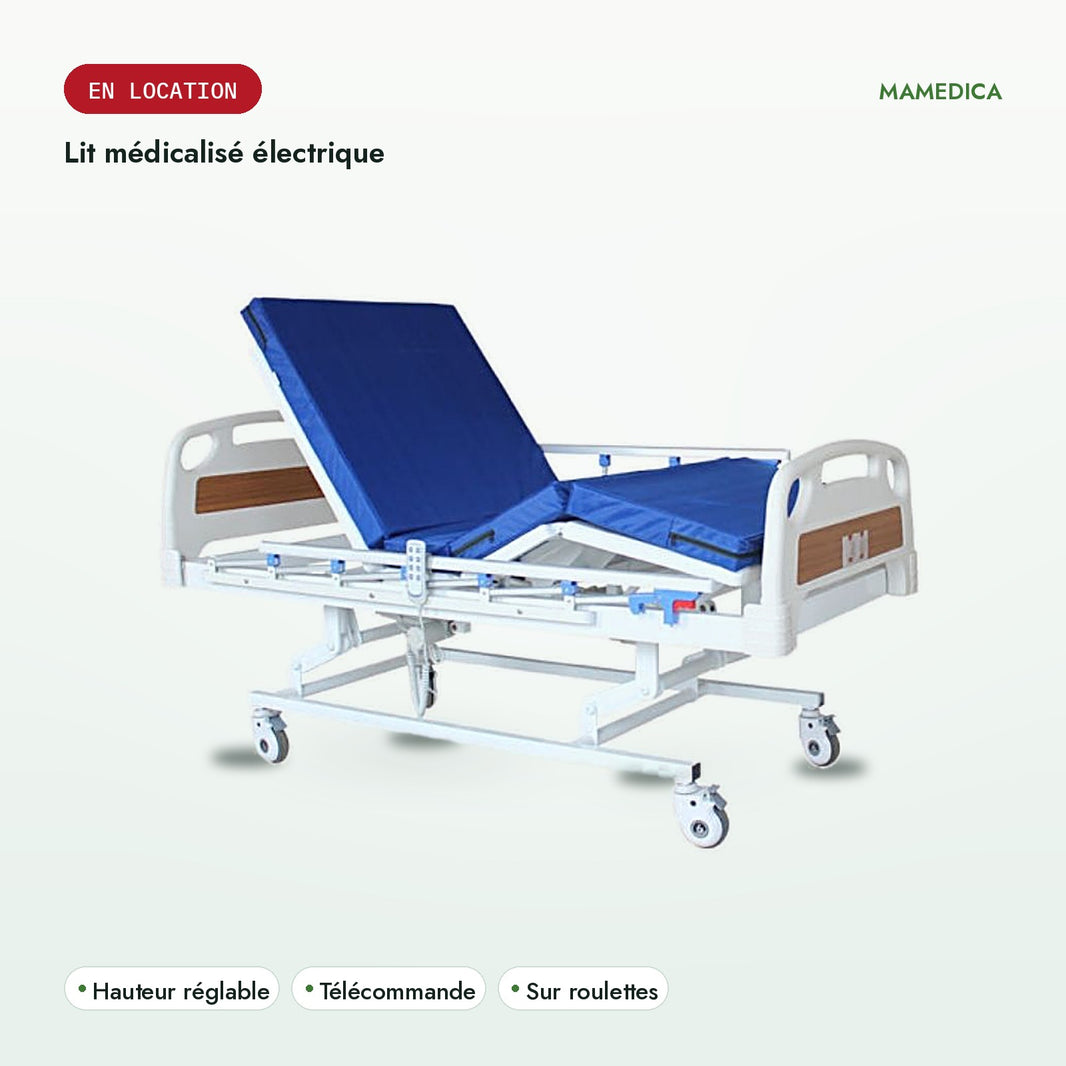 Location lit médicalisé électrique à Rabat – Mamedica, livraison partout au Maroc