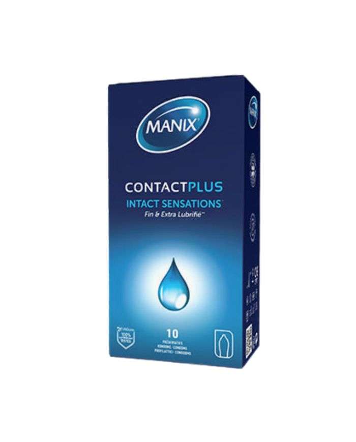 Manix Contact Plus Boîte de 10 préservatifs