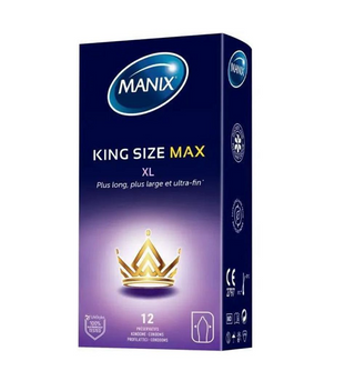 Manix King Size Max Preservatifs 12 Pieces