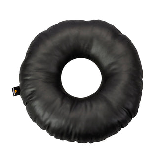 Coussin rond anti-escarres noir Orliman Sitlive OSL1108 avec ouverture centrale