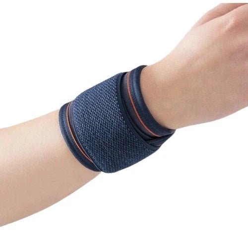 Bande de poignet Orliman Thermo-Med 4600 en néoprène bleu, taille universelle