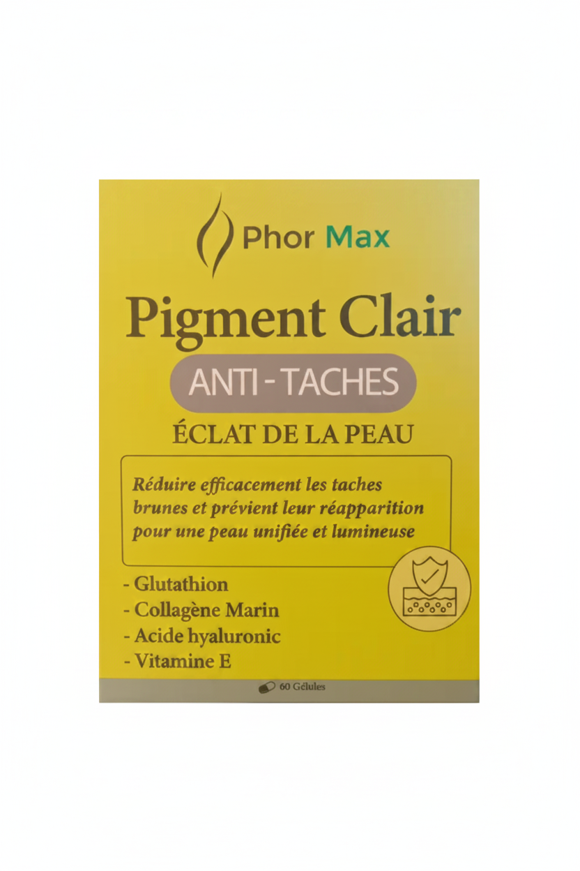 Phor Max Pigment Clair Anti-Taches – boîte de 60 gélules