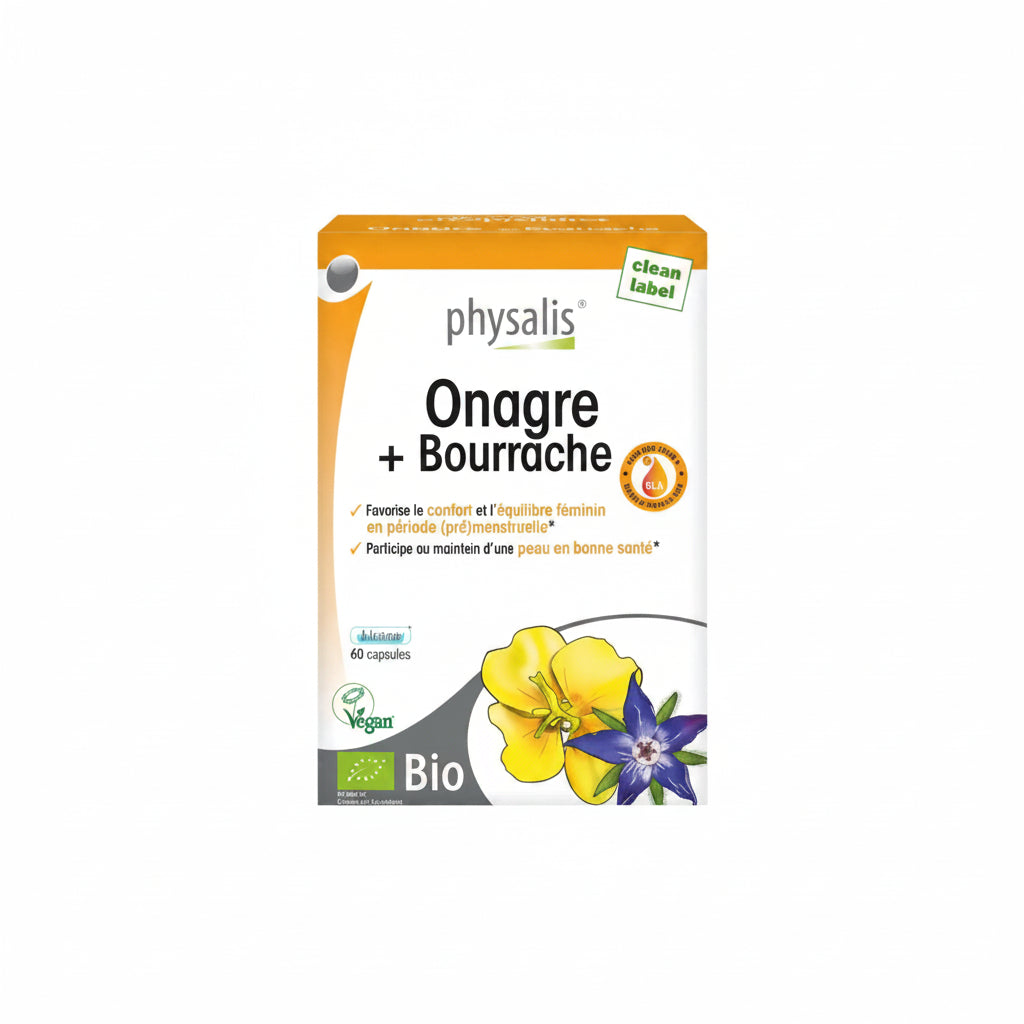Physalis Onagre+Bourrache 60cps