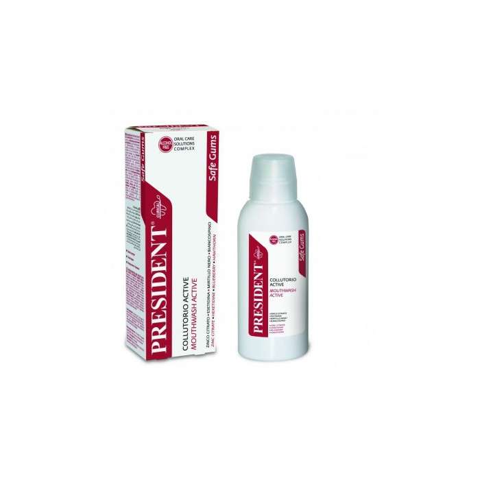 PRESIDENT Active bain de bouche sans alcool 200 ml