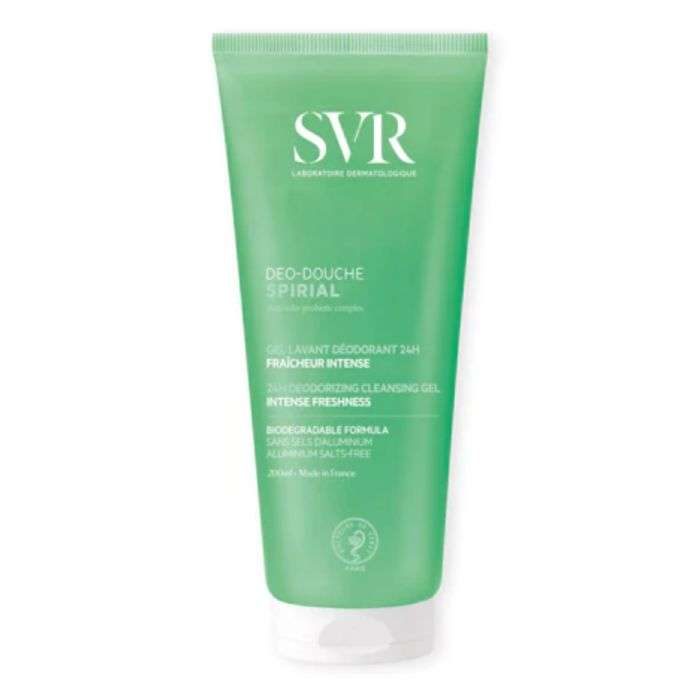 SVR Spirial Déo-Douche Gel Lavant Déodorant 24H 200ml