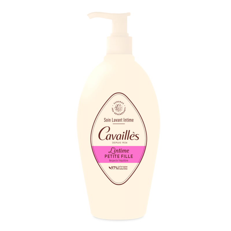 Rogé Cavaillès Soin Lavant Intime et Corps Petite Fille flacon pompe 250 ml