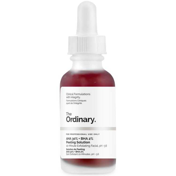 The Ordinary solution peeling AHA 30 % + BHA 2 %, 30 ml – Mamedica
