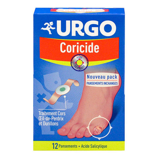 Urgo Coricide boîte de 12 pansements à l’acide salicylique