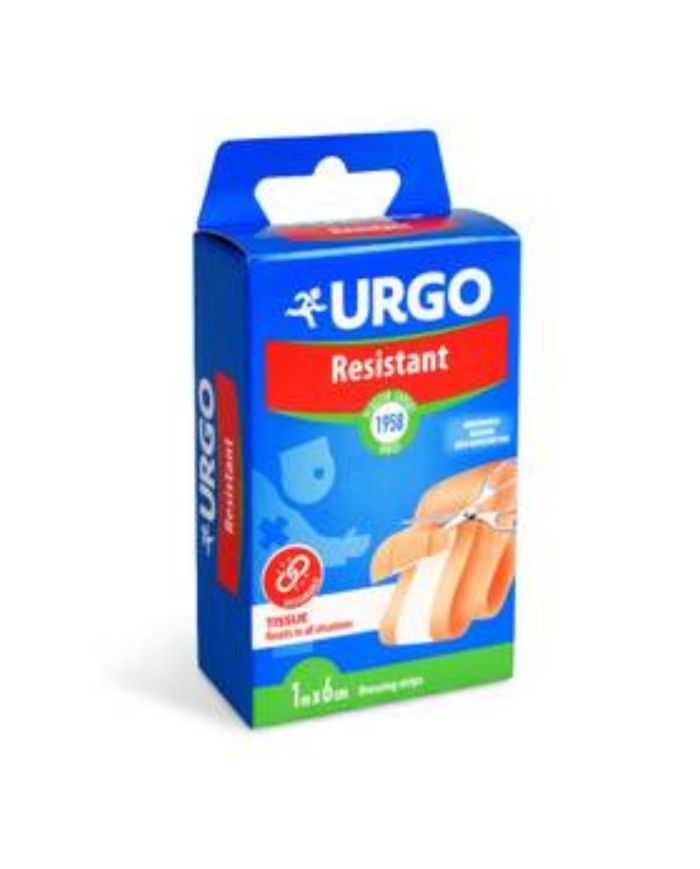 Urgo Résistant Bande Tissu à Découper 1m x 6cm