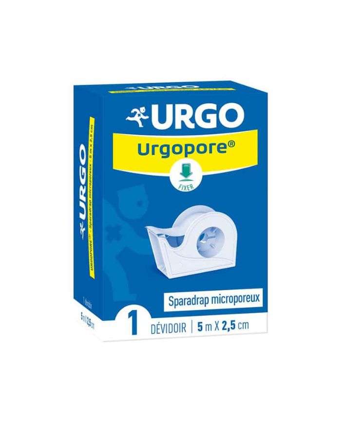 Urgo Urgopore Sparadrap Non Tissé Souple Microporeux 5m x 2.5cm