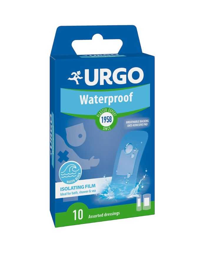 Urgo Waterproof Insulating Film 10 bandelettes