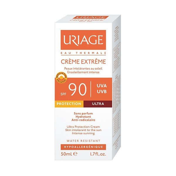 Uriage Crème Extrême 90 SPF50+ peaux intolérantes au soleil 50 ml