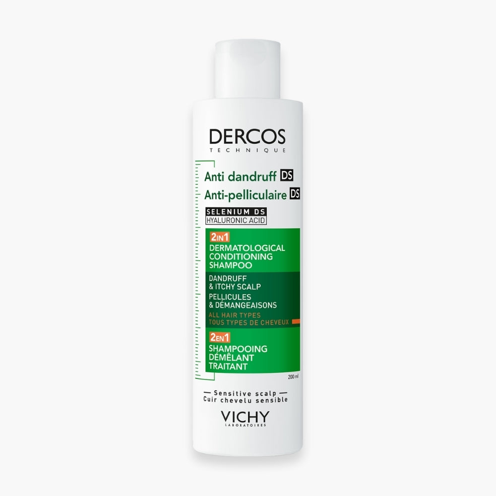 Vichy Dercos DS 2en1 Shampooing et Démêlant Anti-Pelliculaire