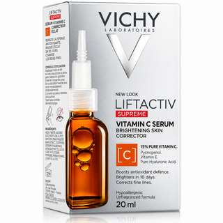 Vichy Liftactiv Supreme Sérum Vitamine C 15 % 20 ml — flacon et boîte
