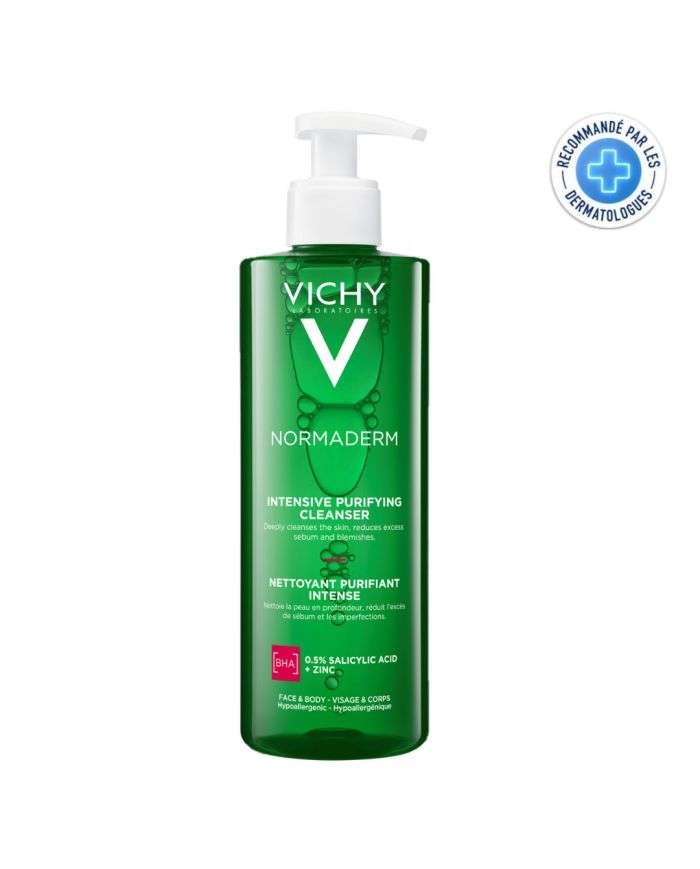 Vichy Normaderm Phytosolution Gel Purifiant Intense Peau Grasse et Acnéique 400ml