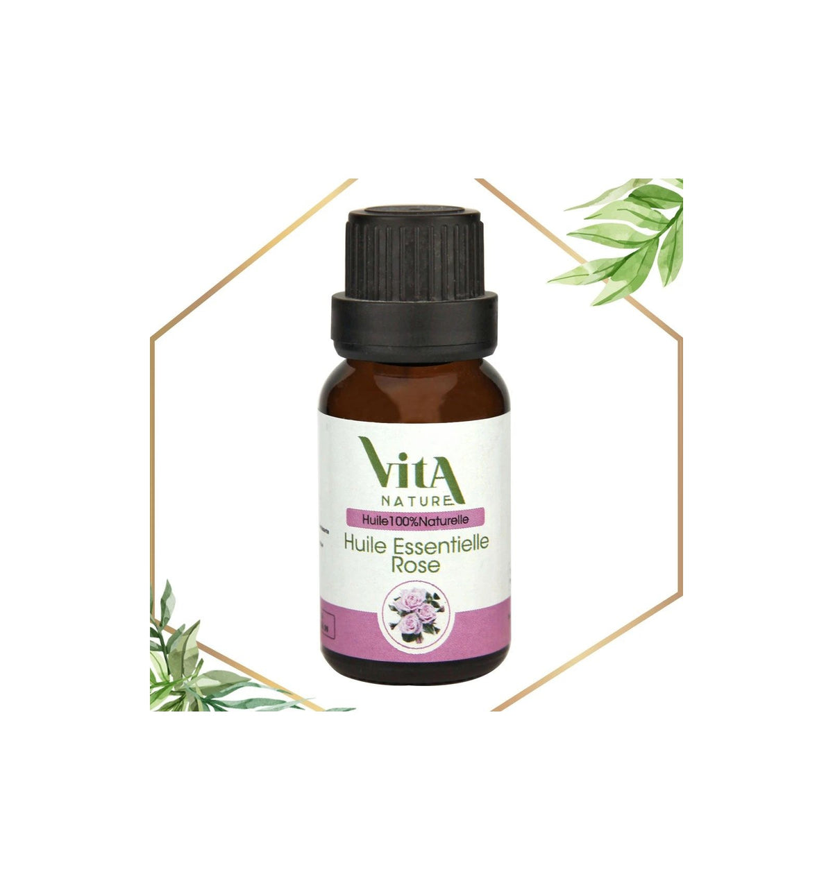 Vita Nature Huile Essentielle de Rose 15ml