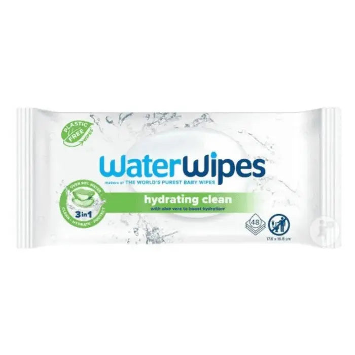WaterWipes Lingettes Hydratantes Aloe Vera